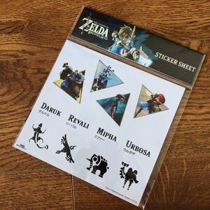 The Legend of Zelda: Breath of the Wild: Sticker Sheet